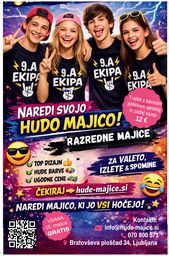 razredne majice plakat
