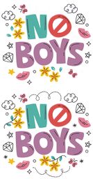 no boys